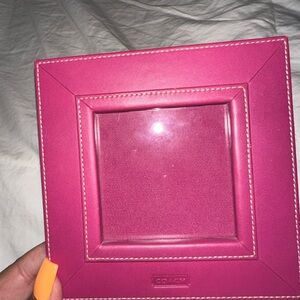 Coach picture frame